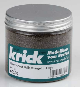 60102 Eisenschrot Ballastkugeln 1kg